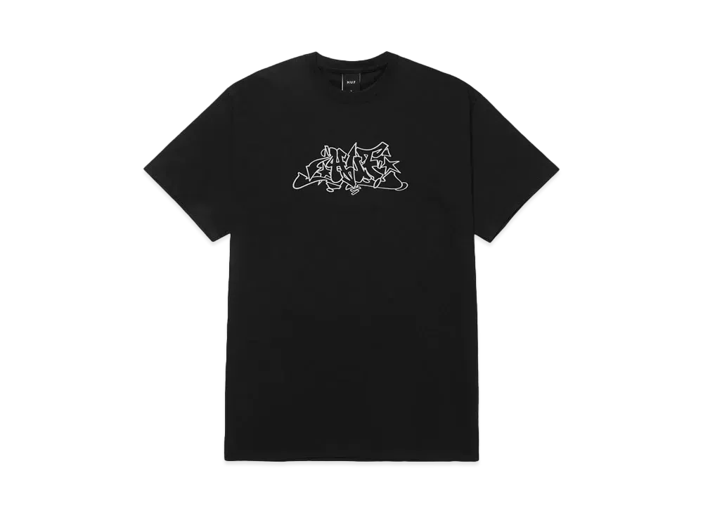 HUF Outline Tee "Black"