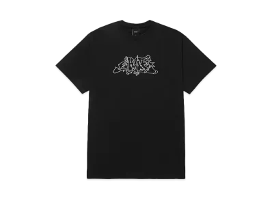HUF Outline Tee "Black"