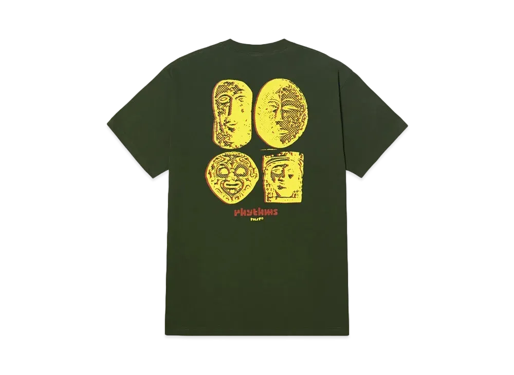 HUF Rhythms Tee "Hunter Green"