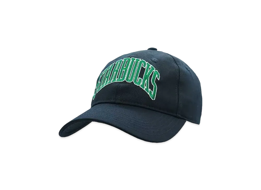 STARBUCKS x BEAMS Baseball Cap College Design "Navy"