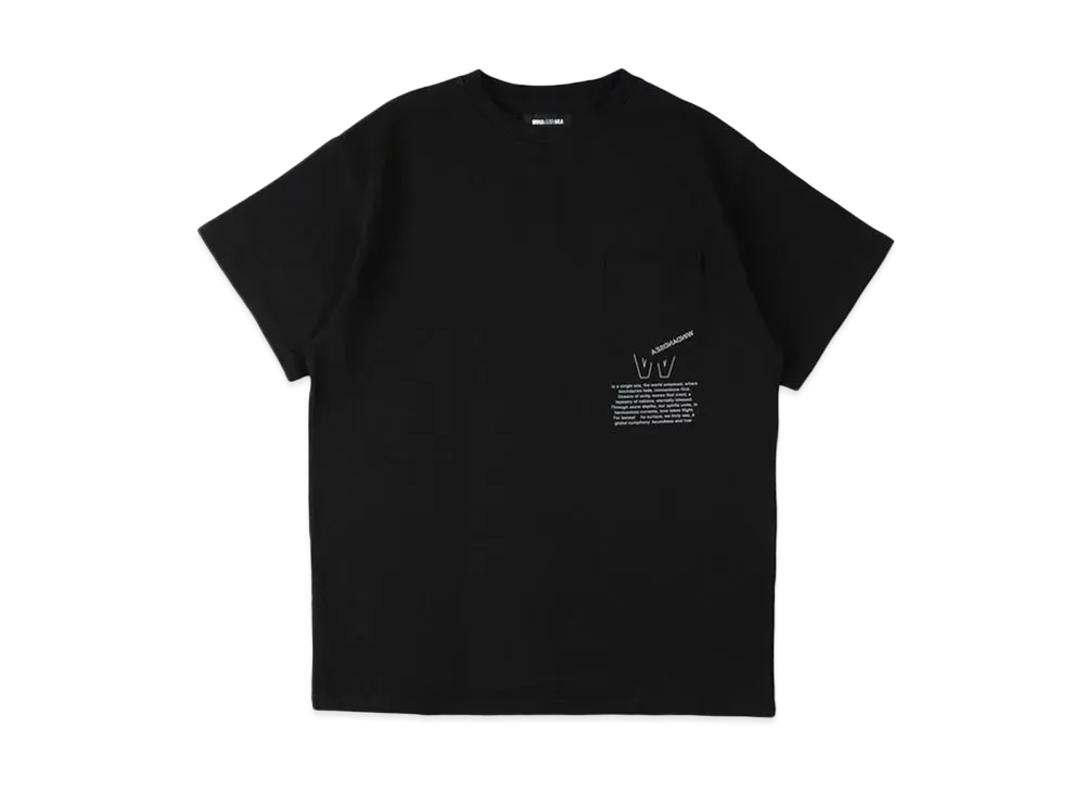 WIND AND SEA WDS HB Pocket S/S Tee "Bkack"