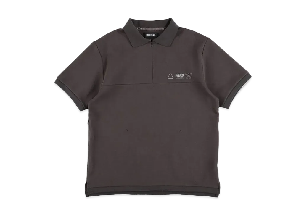 WIND AND SEA WDS Switch Polo Top "Chacoal"