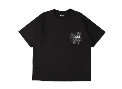 WIND AND SEA Palm tree Pocket S/S Tee "Bkack"