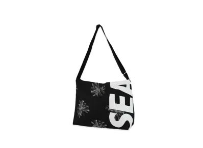 WIND AND SEA Palm tree (Pattern) Messenger Bag "Bkack"