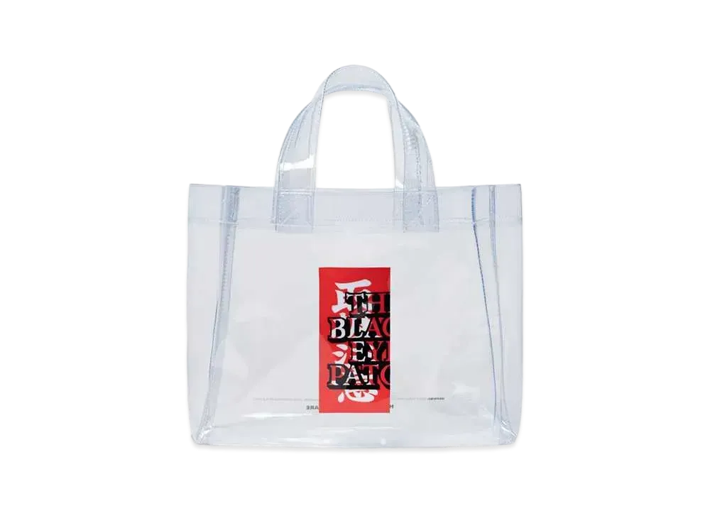 BlackEyePatch HWC Label PVC Tote "Clear"