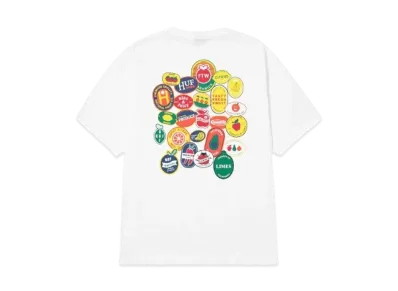 HUF Summer Splash Collection Fruitstand Tee "White"