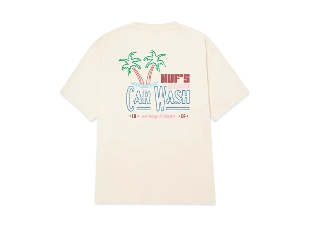HUF Summer Splash Collection Keep It Clean Tee "Tan"