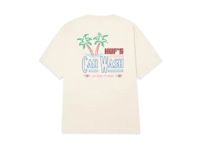 HUF Summer Splash Collection Keep It Clean Tee "Tan"