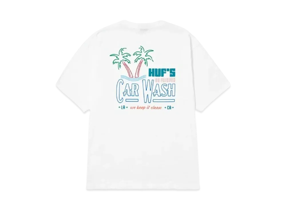 HUF Summer Splash Collection Keep It Clean Tee "White"