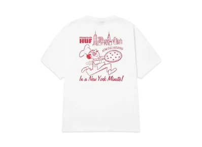 HUF Summer Splash Collection NY Delivery Tee "White"