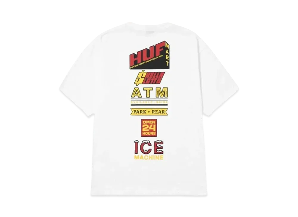 HUF Summer Splash Collection Corner Mart Tee "White"