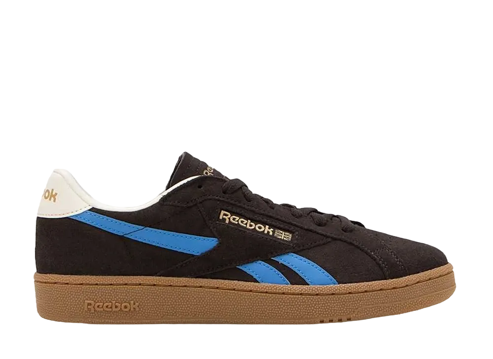 リーボック クラブC グラウンズ UK "ダークブラウン"