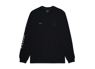 Wildside Yohji Yamamoto x F.C.Real Bristol L/S Team Emblem Tee "Black"