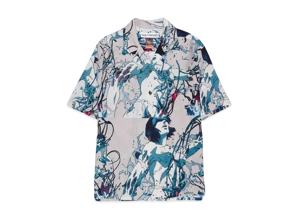 【定価半額以下】WACKO MARIA 攻殻機動隊 HAWAIIAN SHIRT GHOST IN THE SHELL / 攻殻機動隊』と「ワコマリア」がコラボ
