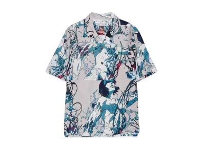 WACKO MARIA Ghost In The Shell / Kokakukidotai / Hawaiian Shirt #3 "Beige"