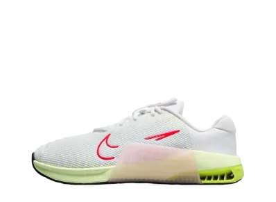 Nike Women's Metcon 9 "White/Volt/Barely Volt/Bright Crimson"