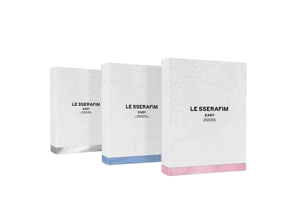 LE SSERAFIM 3rd Mini Album 'EASY' STANDARD Ver. (RANDOM) "ランダム"