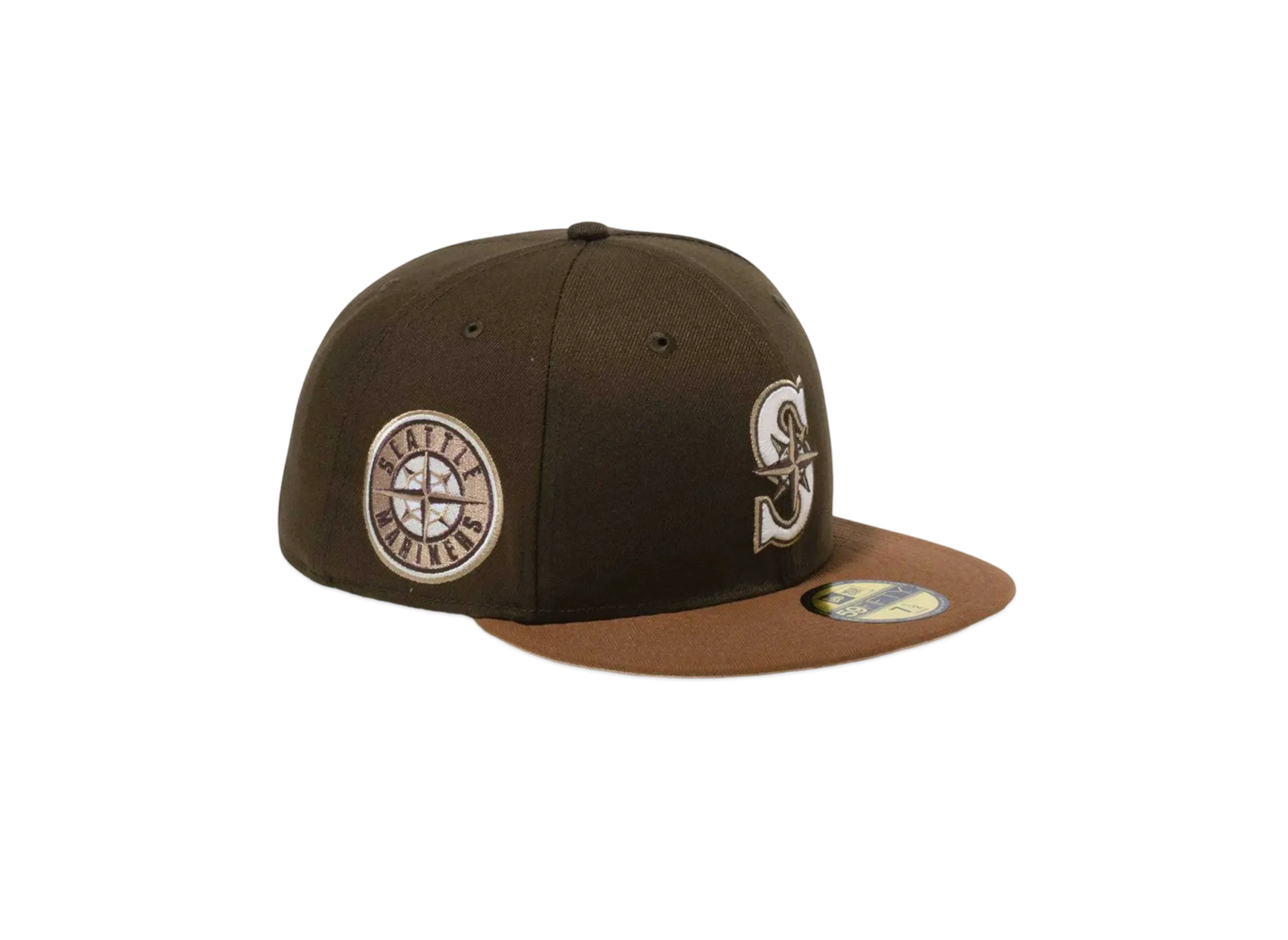 NEW ERA 59Fifty Iced Latte Seattle Mariners "Walnut/Toasted Peanuts"