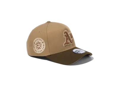 NEW ERA 9Forty A-Frame Iced Latte Oakland Athletics "Khaki/Walnut"