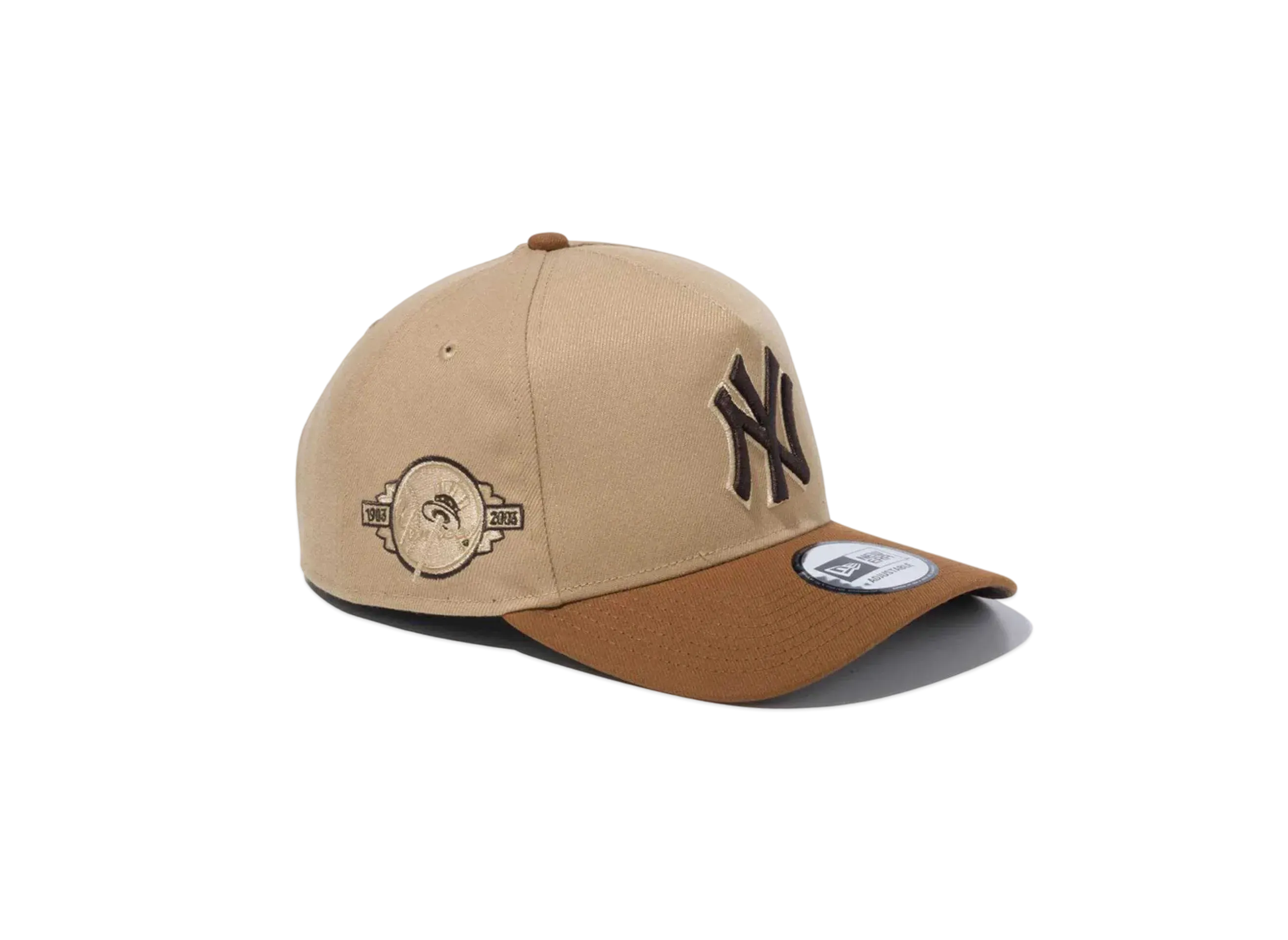 NEW ERA 9Forty A-Frame Iced Latte New York Yankees "Camel/Toasted Peanuts"