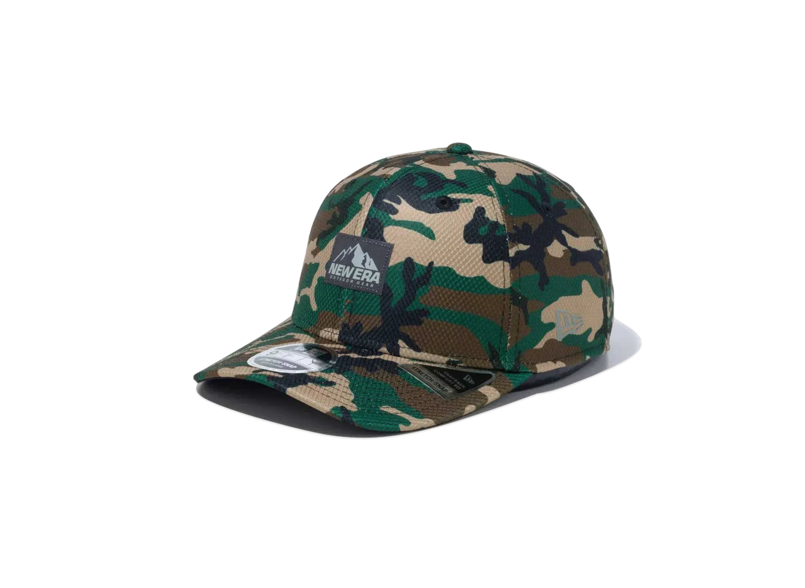 NEW ERA 9Fifty Stretch Snap Diamond Era "Woodland Camo"