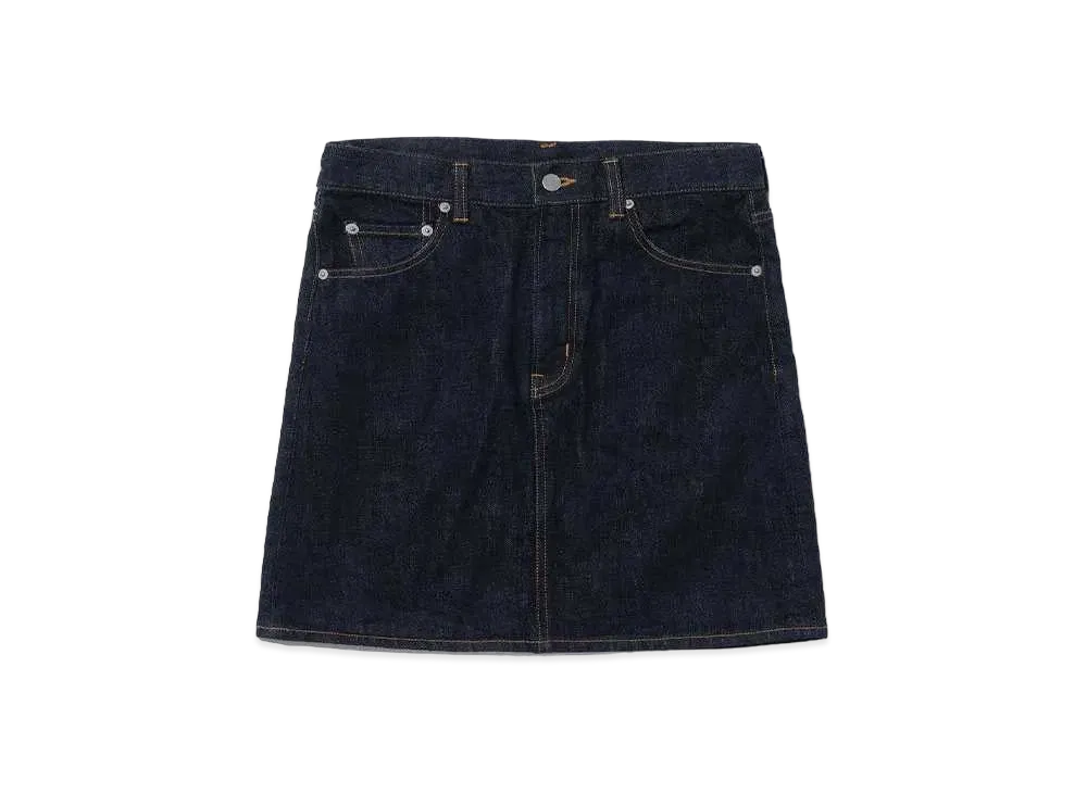 KEBOZ 5Pocket Denim Mini Skirt "Blue"