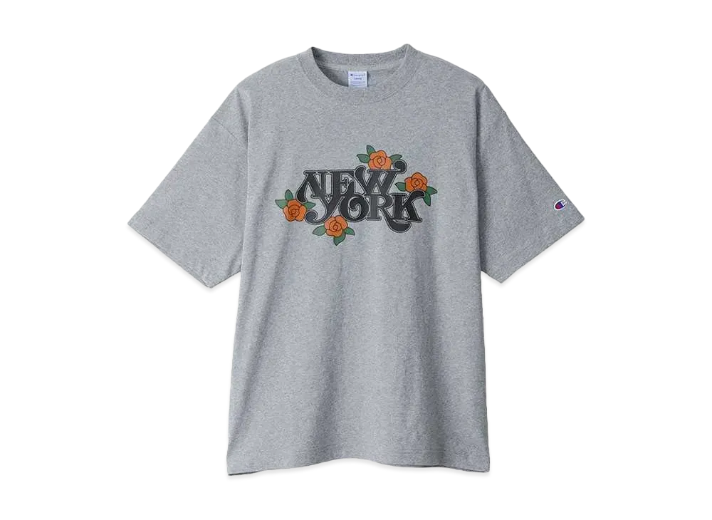 Champion x Yusuke Komori Short Sleeve T-Shirt "Oxford Gray"