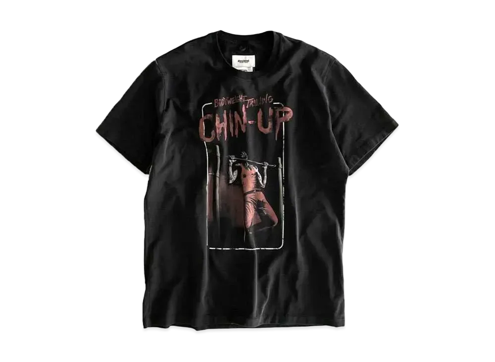doublet x WISM Chin Up T-Shirt "Black"