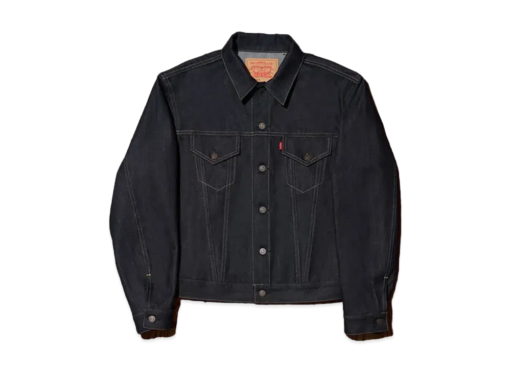 LEVI'S Vintage Clothing 1961 TypeIII Trucker Jacket Organic Rigid "Dark Indigo"