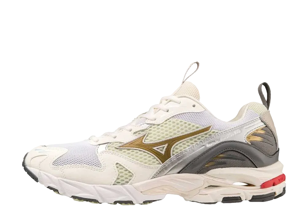 ミズノ ウェーブライダー10 "ホワイト/グレージュ"