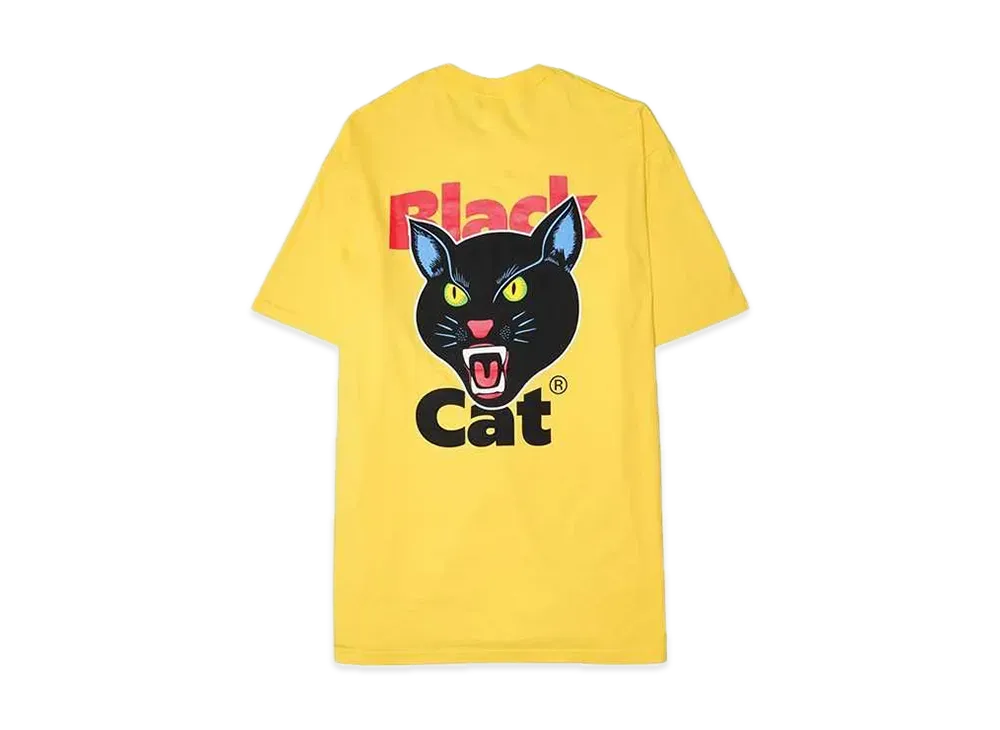 Supreme Black Cat Tee "Yellow"