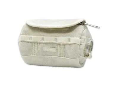 Supreme x The North Face Suede Base Camp Duffle Keychain "Stone"