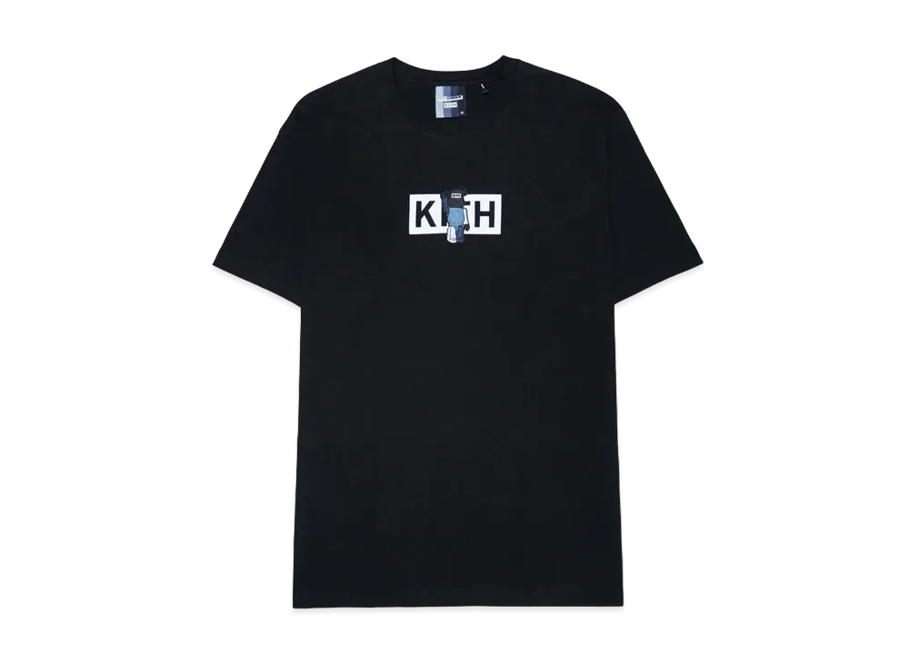 KITH Bearbrick Logo Tee "Black"