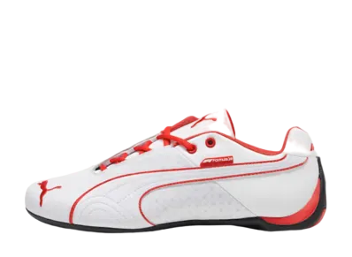 F1 × Puma Future Cat "Puma White/Pop Red"
