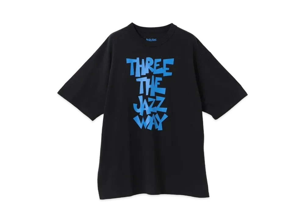 BEAMS T x Blue Note Tokyo x BOOKWORKS 'Three The Jazz Way' Logo T-Shirt "Black"
