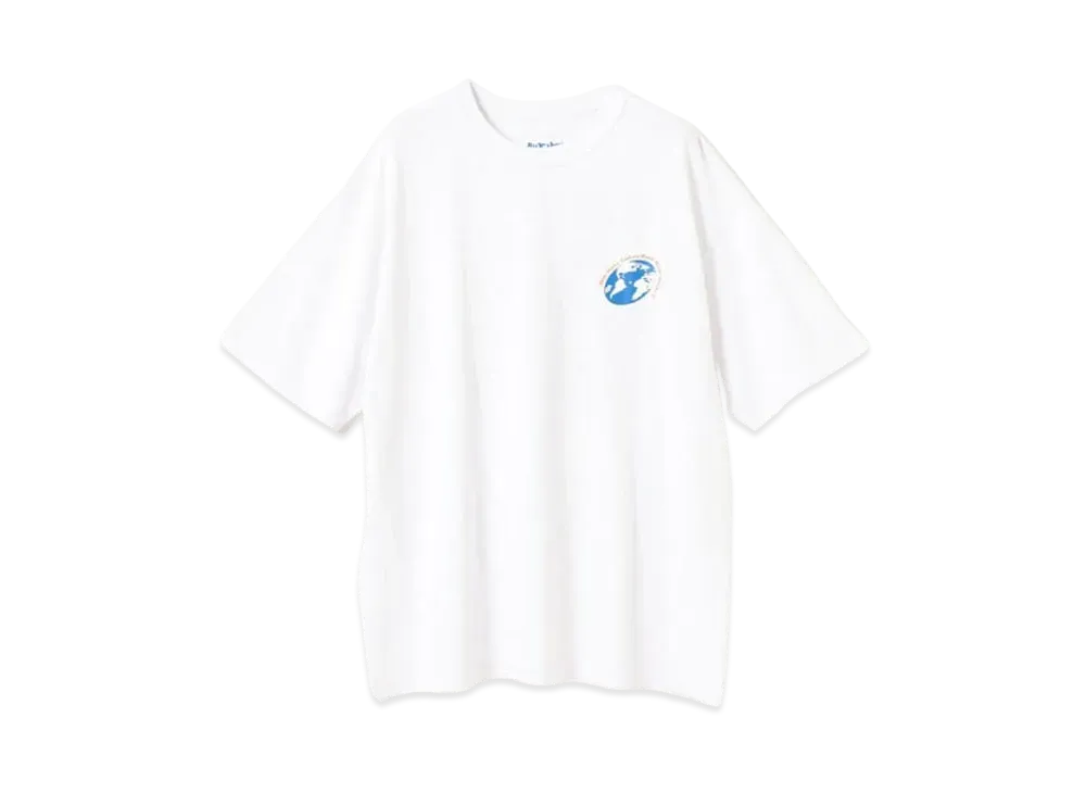 BEAMS T x Blue Note Tokyo x BOOKWORKS 'Three The Jazz Way' Earth T-shirt "White"