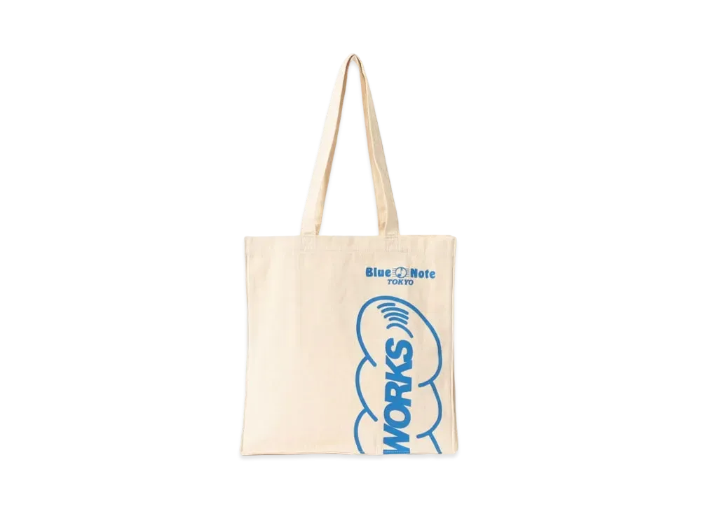 BEAMS T x Blue Note Tokyo x BOOKWORKS 'Three The Jazz Way' Logo Toto "Natural"