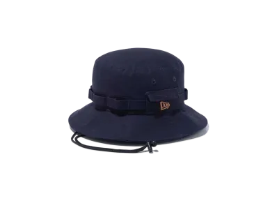 NEW ERA Duck Canvas Adventure Leather Patch 'New Era Outdoor' "Navy"