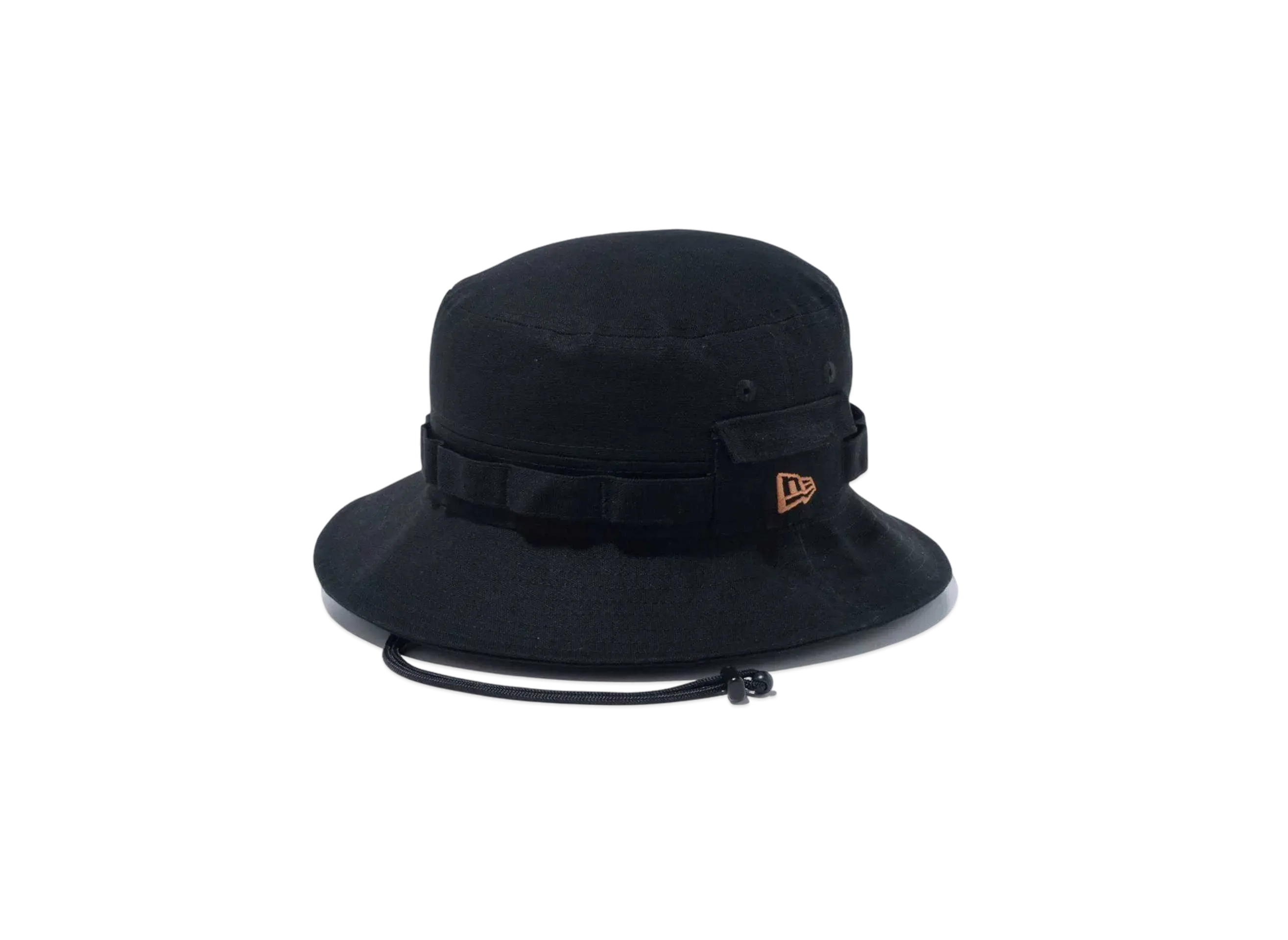 NEW ERA Duck Canvas Adventure Leather Patch 'New Era Outdoor' "Black/Light Bronze"
