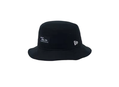 NEW ERA Duck Canvas Bucket01 Woven Patch "Black"
