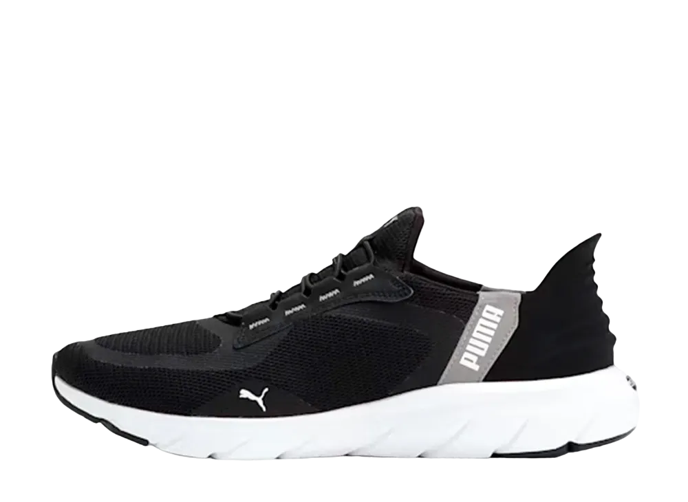 プーマ ソフライドフレックス イーズイン ワイド "プーマブラック/ストーミースレート/プーマホワイト"
