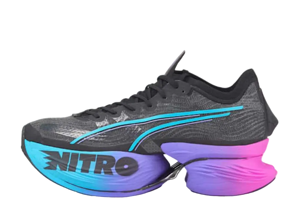 Puma Fastroid Nitro "Puma Black/Luminous Purple/Luminous Blue"