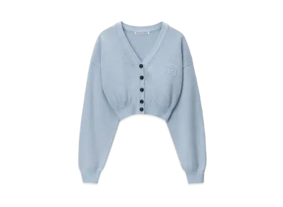 Alexander Wang Long Sleeve Vneck Cardigan "Oxford"