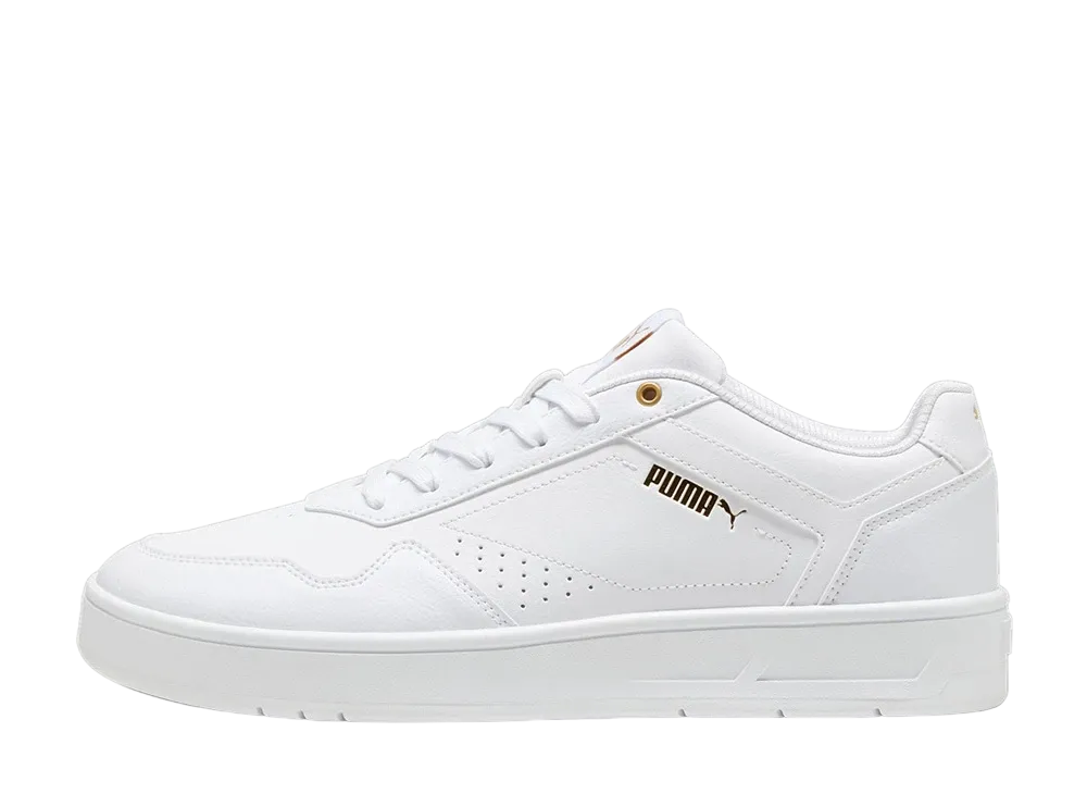Puma Court Classic "Puma White/Puma Gold"
