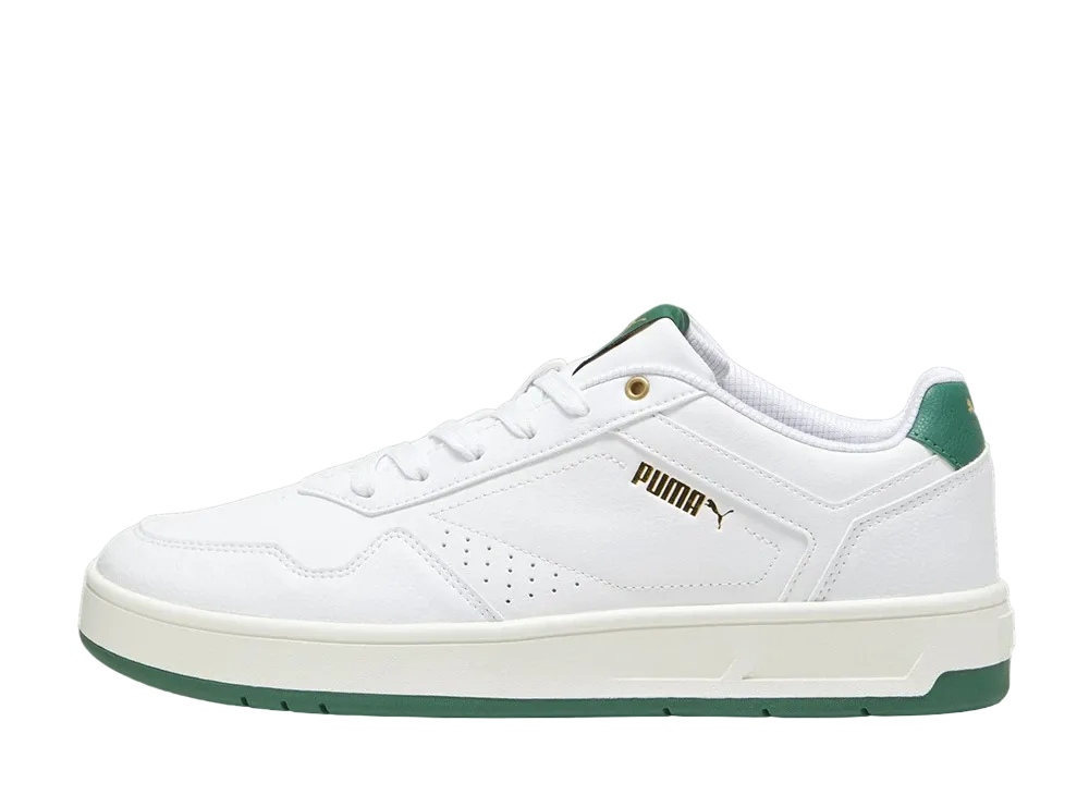 Puma Court Classic "Puma White/Vine/Puma Gold"
