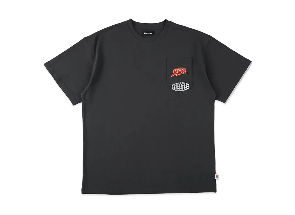 WIND AND SEA x U.F.O. Pocket Tee "Black"