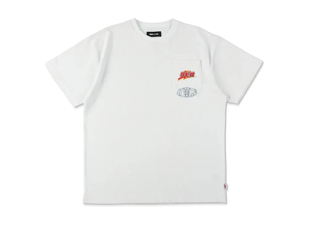 WIND AND SEA x U.F.O. Pocket Tee "White"
