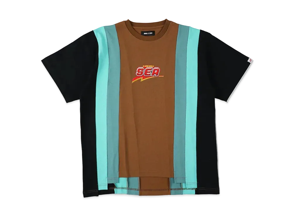 WIND AND SEA x U.F.O. Split Tee "Brown"