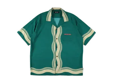 WIND AND SEA x U.F.O. Noodle Open Collar Shirt "Green"