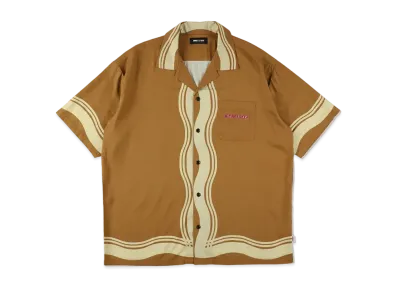 WIND AND SEA x U.F.O. Noodle Open Collar Shirt "Mustard"